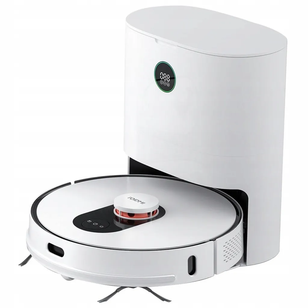 ROIDMI EVE PLUS Aspirateur Robot qui se Vide Seul pour un Ménage Sans Effort