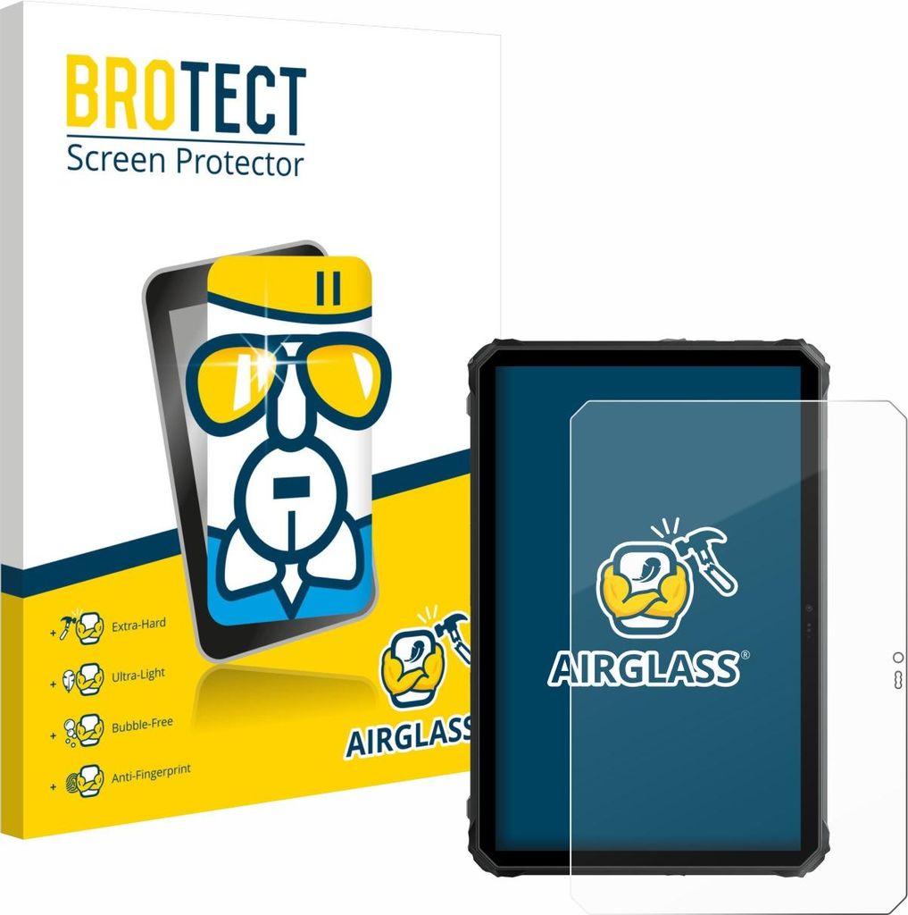 BROTECT Schutzglas für Blackview Active 7 Schutzfolie Panzer Folie Glas Display Schutz klar