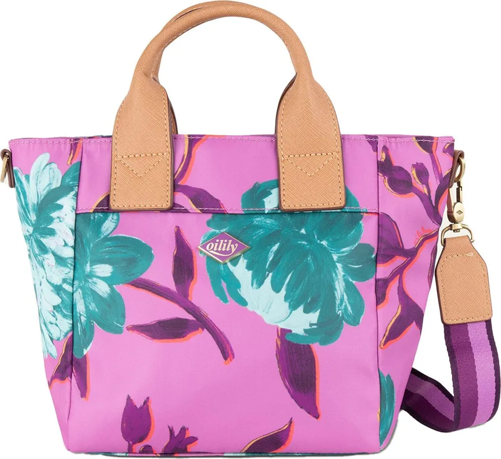Borsetta Oilily Peony Handbag Violet: Eleganza Floreale