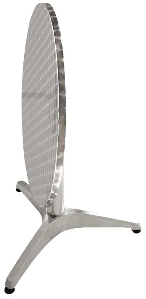 Table aluminium extérieure 60cm plateau inclinable, usage CHR - 2