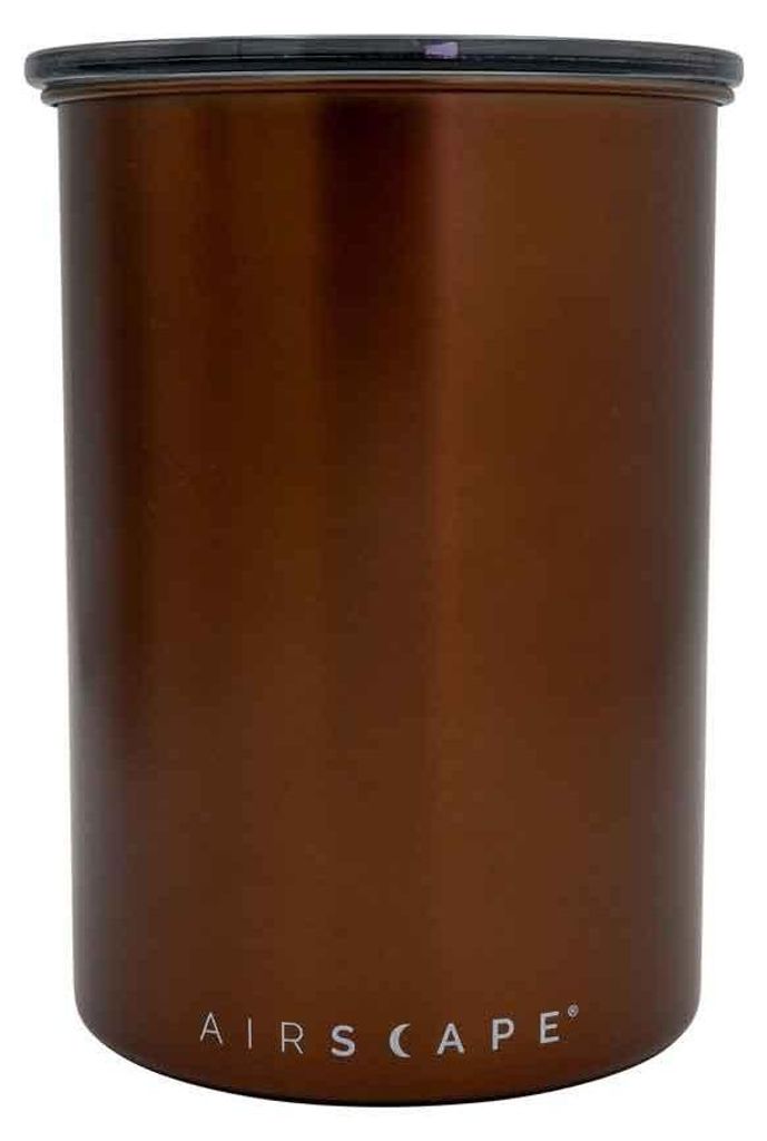 Airscape® Edelstahl-Aromabehälter mittel, kupfer gebürstet Produktbild 