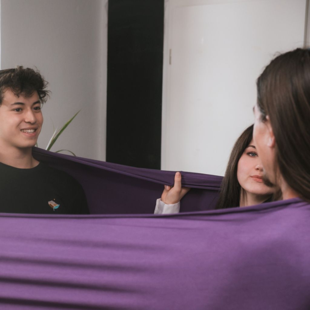 Produktbild von Ideen.kollektiv Kreiselzeichner Teambuilding Kooperationsspiel Lernspiel Gruppenspiel Strippenzieher Interaktions-Zeichenspiel (bis Zu 10 Personen