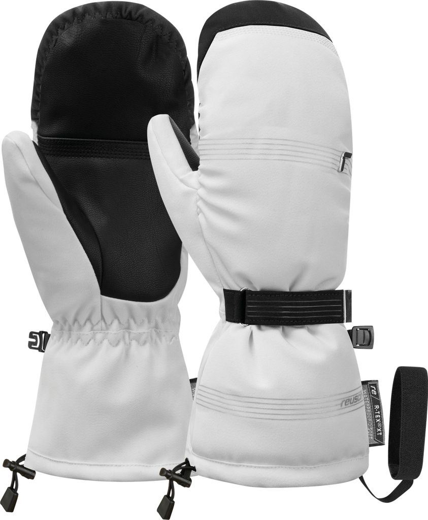 Reusch Fäustling Cozy R-TEX XT Mitten extra warm, wasserdicht und atmungsaktiv 1101 white / black 6