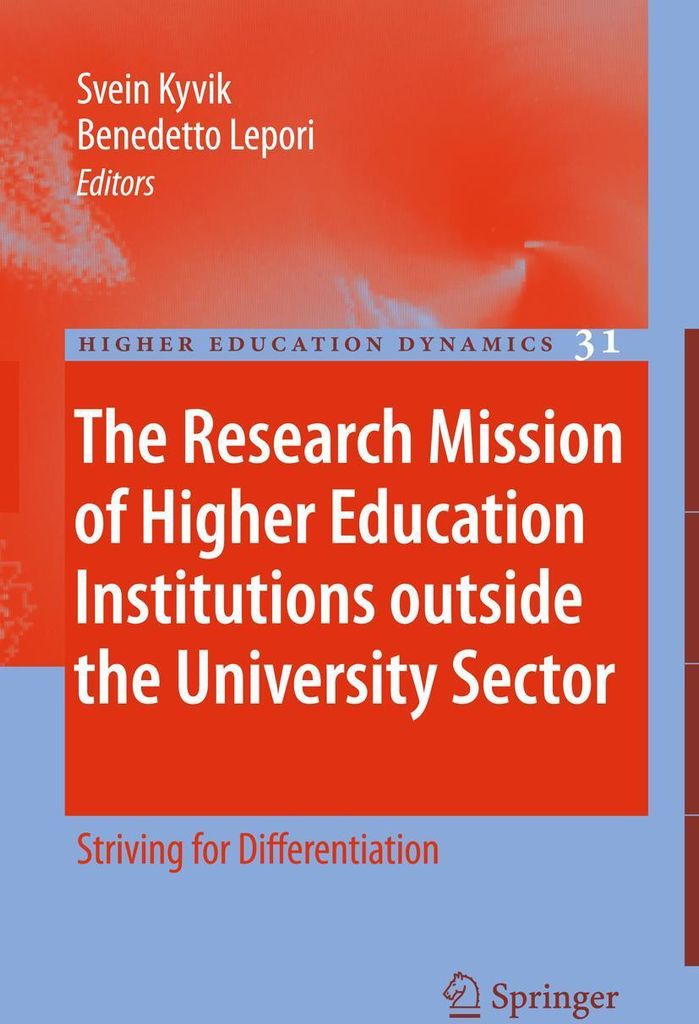 The Research Mission of Higher Education Institutions outside the University Sector