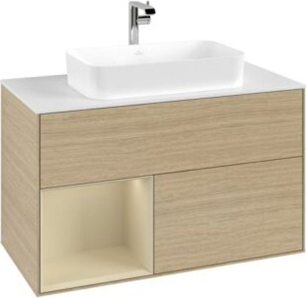 Villeroy & Boch F241HJPC Waschbeckenunterschrank Finion F24