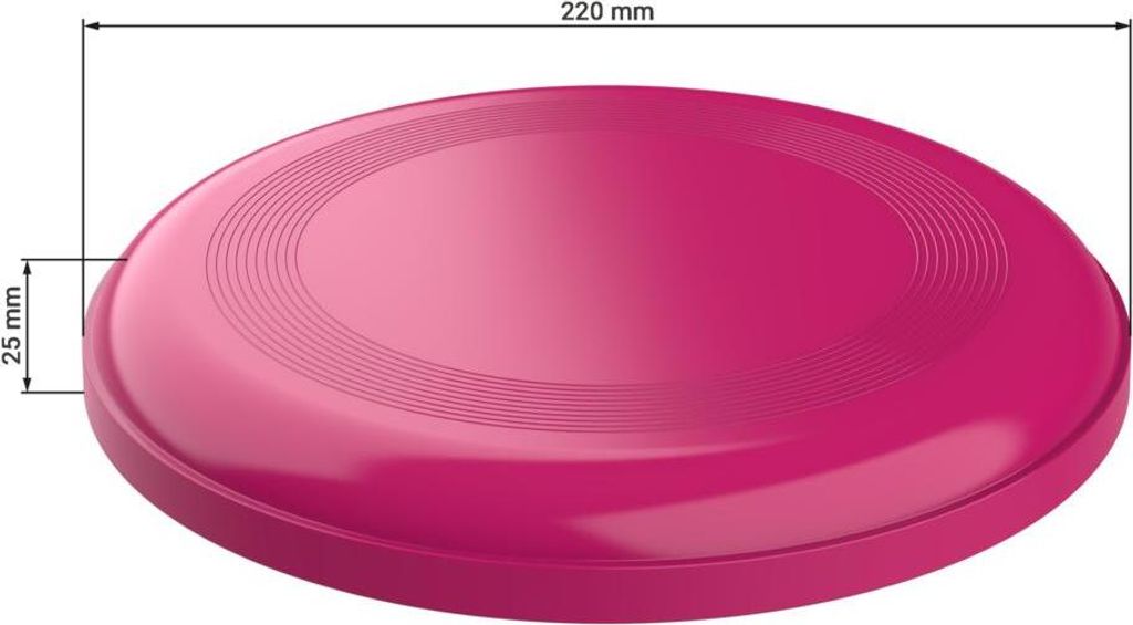 Frisbee Scheibe 'Space Flyer' Ø 22 cm - Wurfscheibe perfekt Produktbild 3