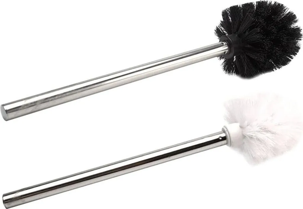 Pack de 25 brosses WC de rechange noires pour hygiène parfaite maison - 3