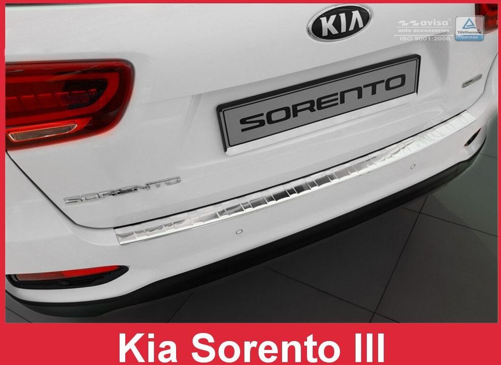 Schutzleiste für die Kofferraumkante Kia Sorento 2017- (matt)