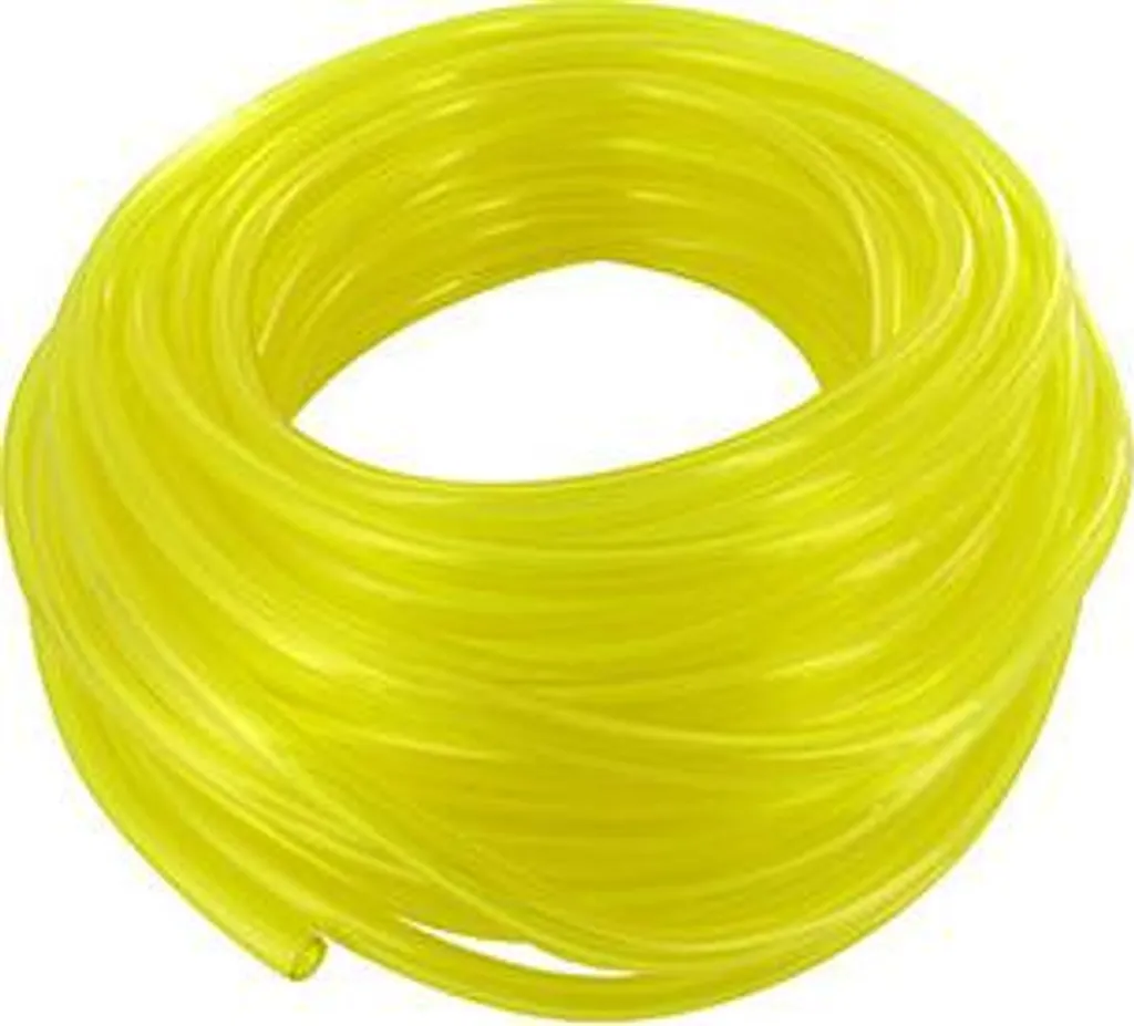 Tuyau Carburant Anti-Fuite et Flexible - Jaune Transparent 5mm x 15m