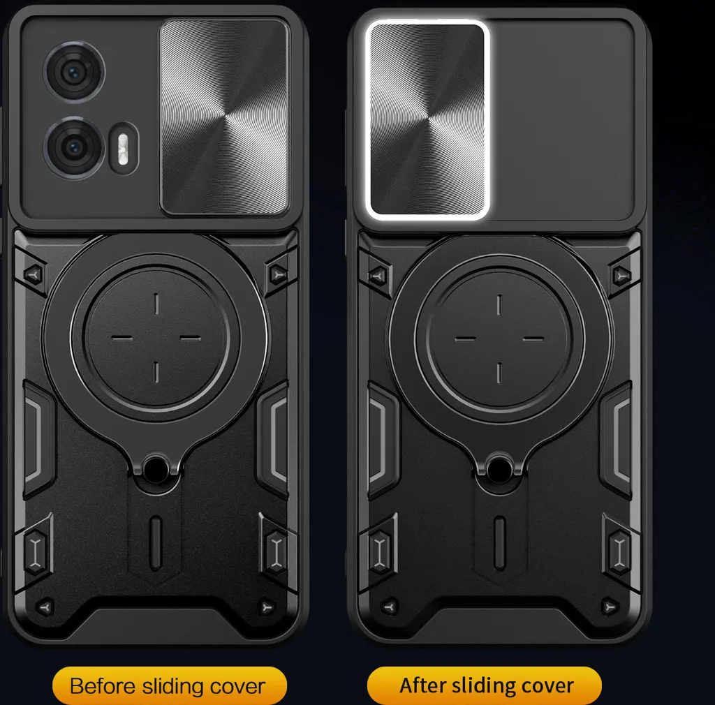 Custodia Viola Motorola Edge 50 Fusion: Sicurezza e Stile Glamour - 2