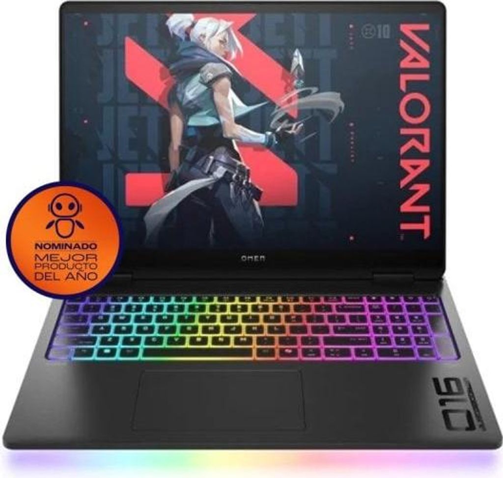 HP OMEN MAX Gaming-Laptop 16-ah0004ns, 16-Zoll-OLED-Display, Intel Core Ultra 7 255HX, 32 GB RAM, 1 TB SSD, RTX 5070 Ti