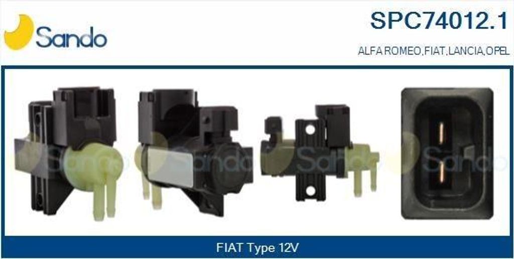SANDO SPC74012.1 Druckwandler Abgassteuerung für OPEL Corsa D Schrägheck (S07) COMBO Kasten/Kombi (X12) für FIAT Ducato Kastenwagen (250, 290) 500