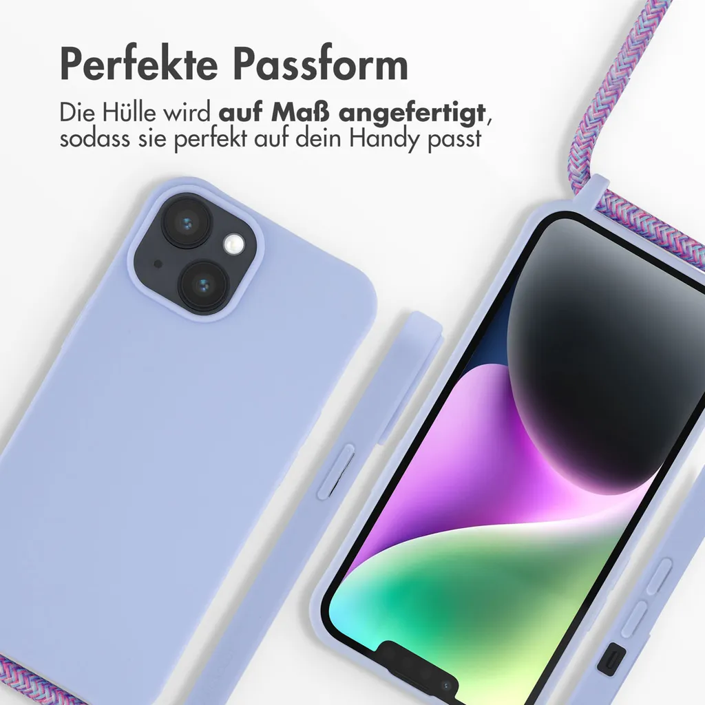 IMOSHION SH00061519 Con Cordino CUSTODIA CON CORDINO Per IPhone 14 Giallo 143127815
