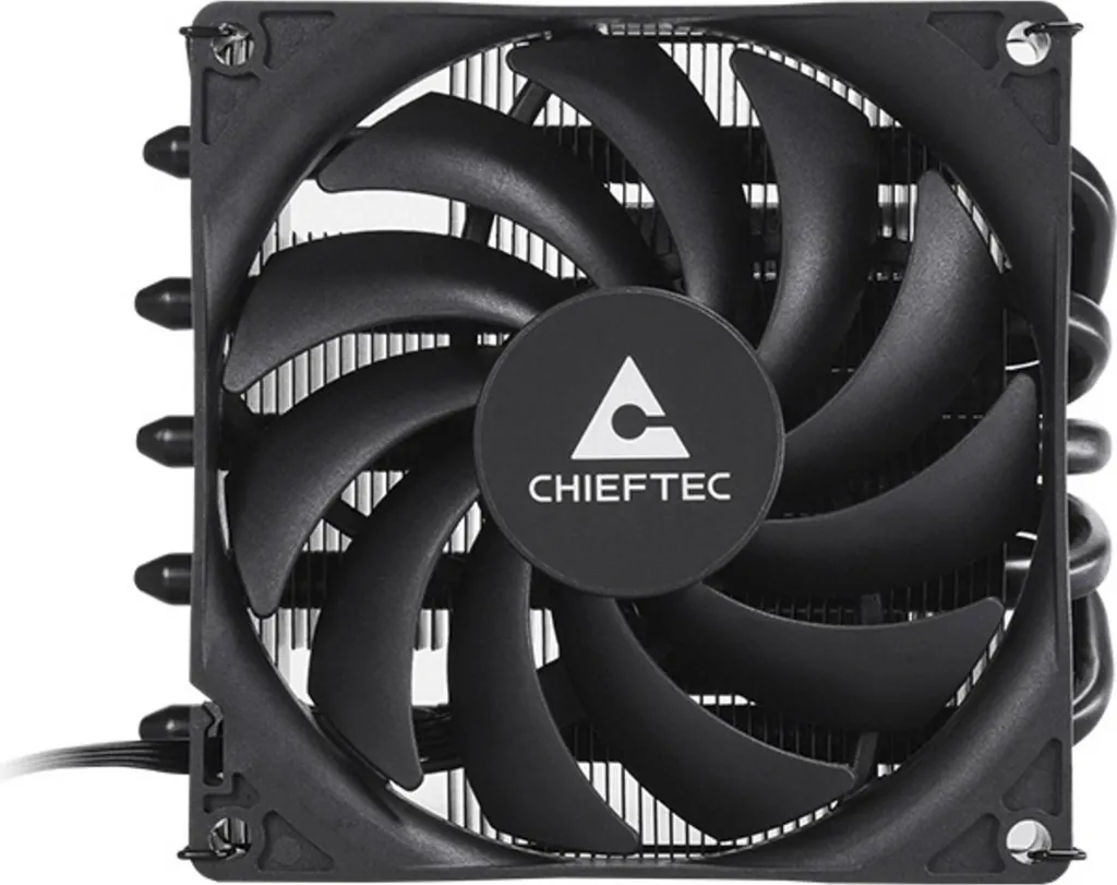 Refroidisseur CPU pour Mini-PC Chieftec 9,2 cm PWM Noir Bas Profil 45mm - 2