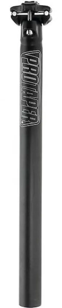 Tige de selle ultra-légère 212g en carbone Protaper Forty 30,9 mm noir