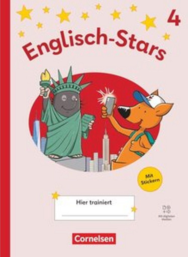 Englisch-Stars 4. Schuljahr - Allgemeine Ausgabe 2025 - Immagine del prodotto 