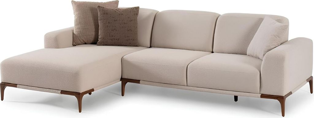 Wohnzimmer Ecksofa L-Form Couch Polsterung Luxus Style Couchen Design