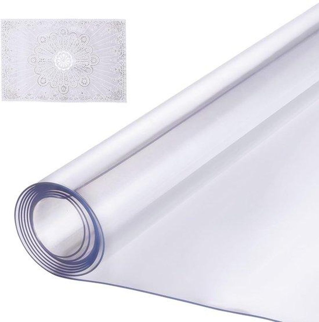 Schutzunterlage transparent PVC 1219x1219mm kratzenfest