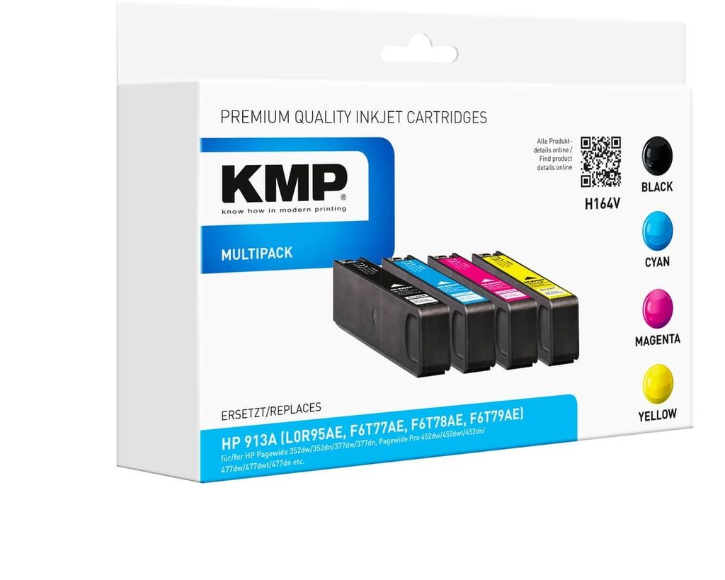 KMP Patrone HP NR.913A Multip.3000-3500 S. H164V Produktbild 