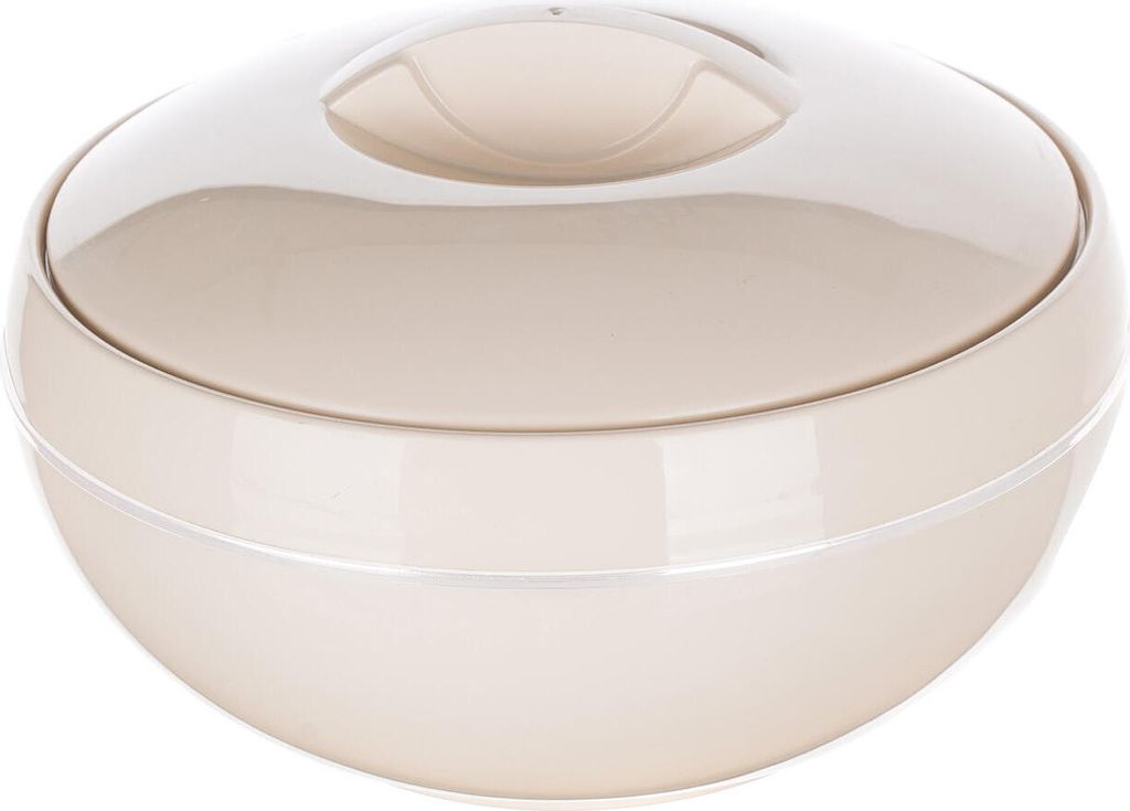 Banquet 15975214, Behälter, Rund, 2,5 l, Beige, Edelstahl, Produktbild 