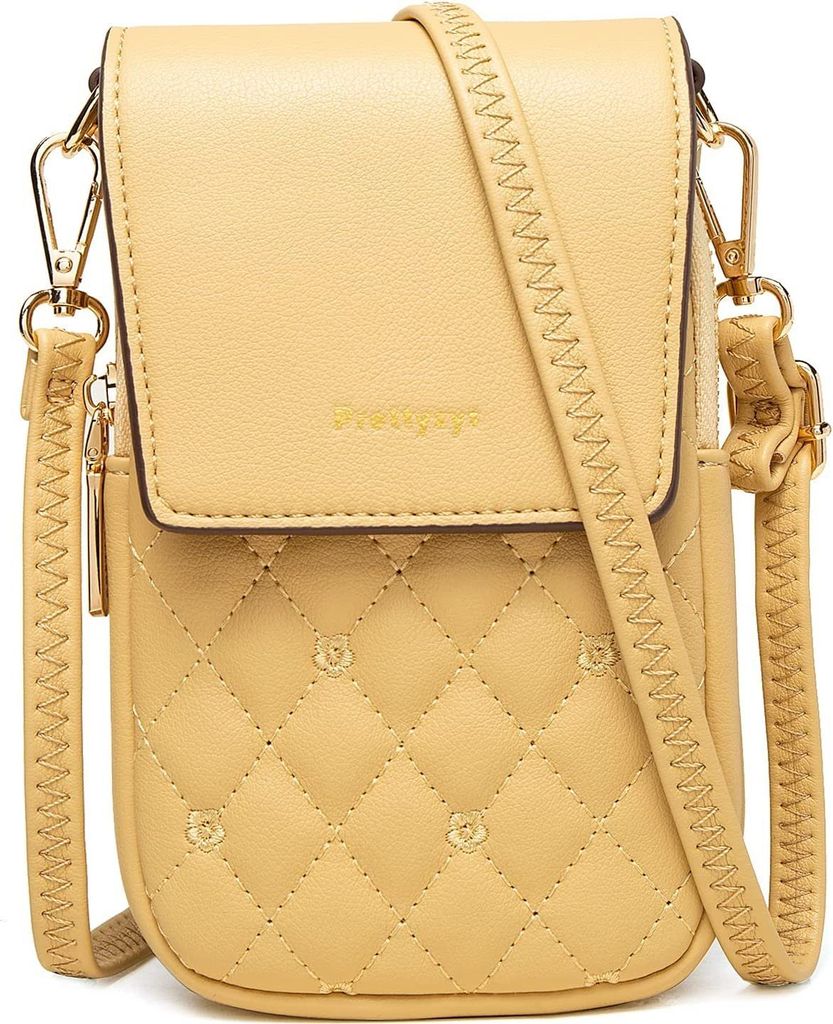 Umhängetasche Umhängetasche Damen, Handy-Umhängetasche, Minibag, Crossbody (Geeignet für Mobiltelefone unter 6,9 Zoll), mit Verstellbar Abnehmb...