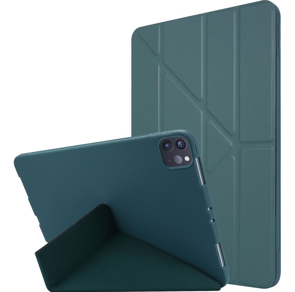 Mobigear Origami iPad Air 13 Zoll (2026) Hülle Klapphülle - Grün
