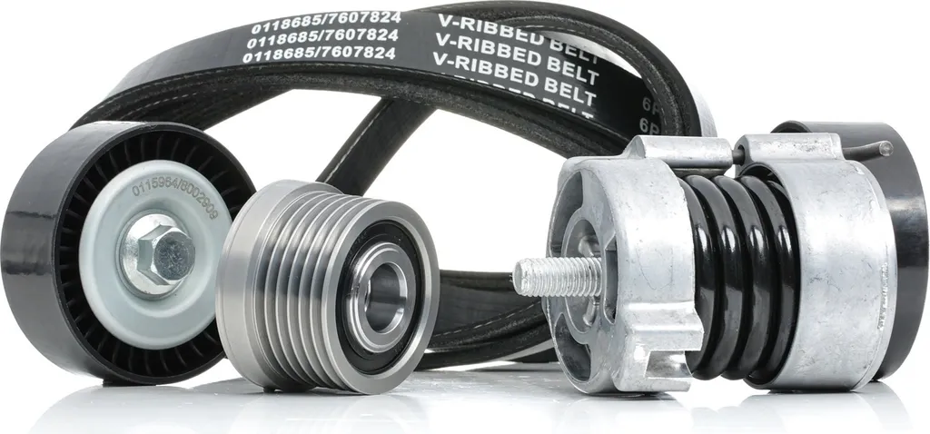 Jeu de Courroies Trapézoïdales à Nervures pour BMW E90 E87 X3 E83 et Z4
