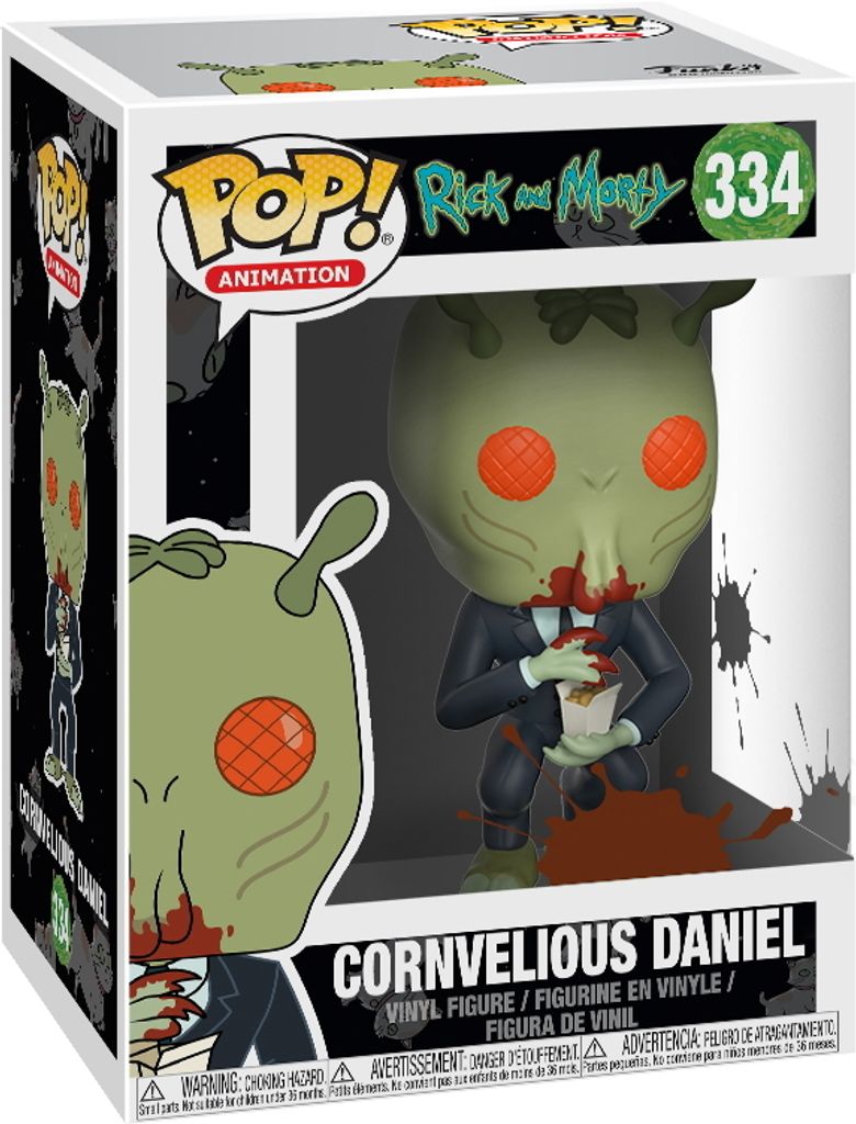 Rick and Morty - Cornvelious Daniel 334 - Funko Pop! - Vinyl Figur