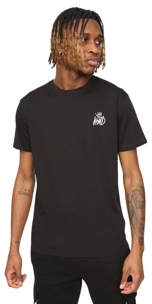 Kings Will Dream - "Crosby" T-Shirt für Herren BG2432 (L) (Schwarz)