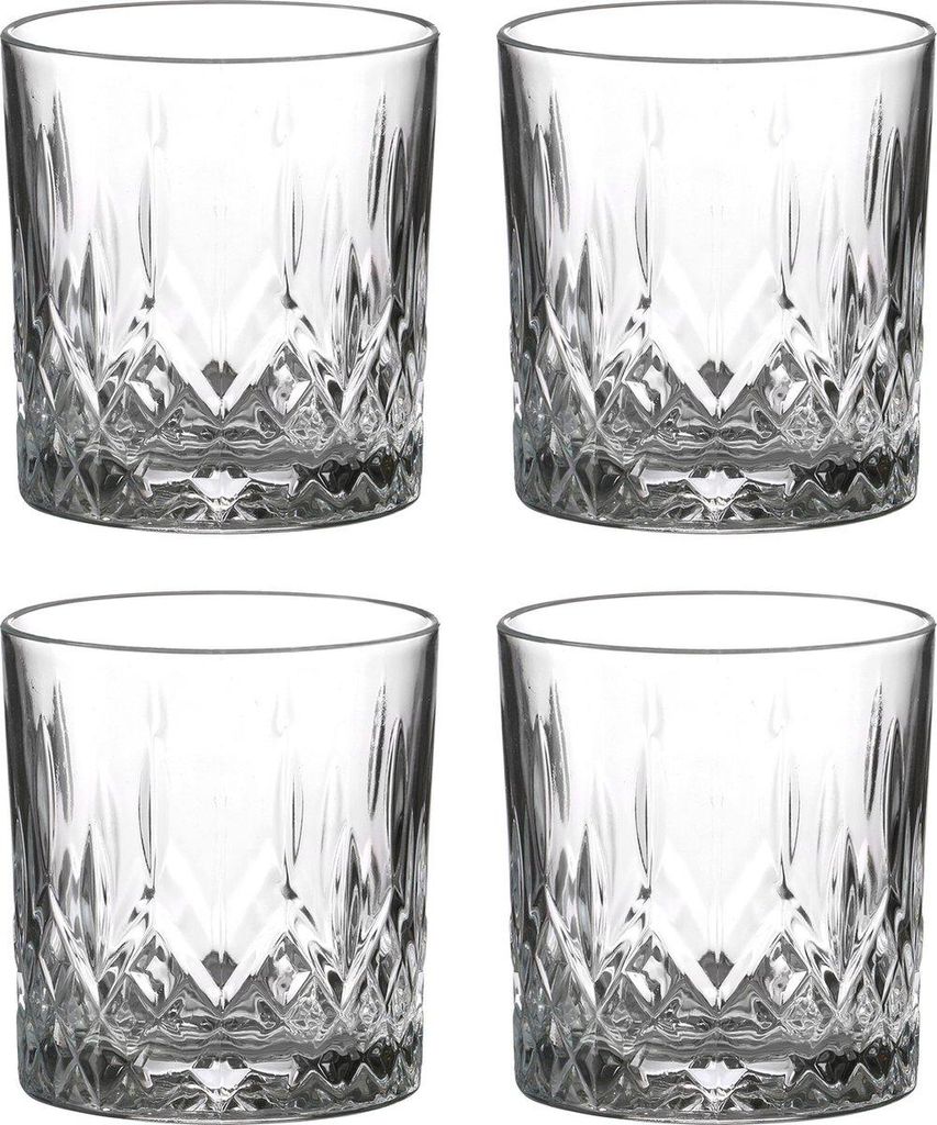 LAV Whisky, Wasser, Trinkgläser Odin – 4er Set, 330 ml 54