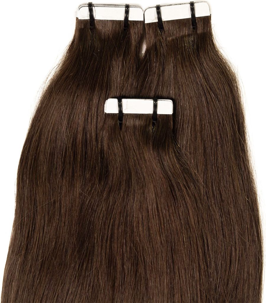 hair2heart Premium Tape Extensions Capelli Umani Lisci - 10 Immagine del prodotto 
