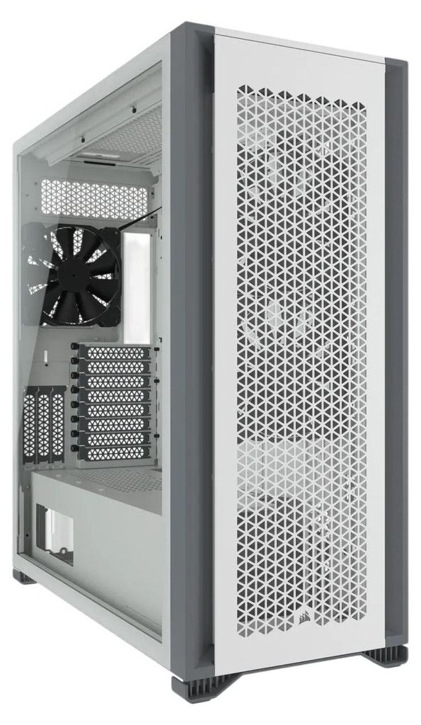 CORSAIR Geh Midi 7000D Airflow (Tempered Glass) White Obrázek produktu 