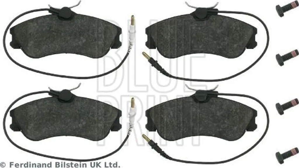 Jeu de plaquettes de frein à disque pour Citroën Xsara et Peugeot 306 Blue Print