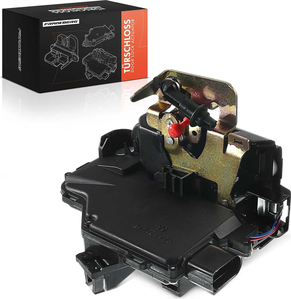 Serrure Avant Gauche Renforcée pour Audi A4 A6 1.9 TDI et 2.0 2000-2005