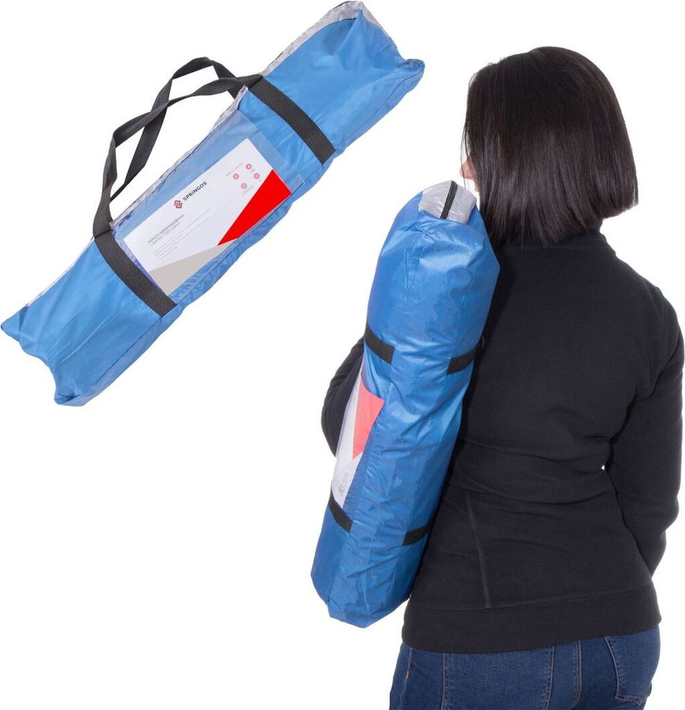 Zelt Campingzelt 2 Personen Outdoor Tent pop-up - Blau Produktbild 9