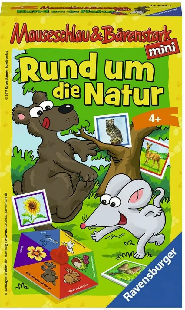 Jeu à emporter Autour de la nature Ravensburger pour vacances et voyage