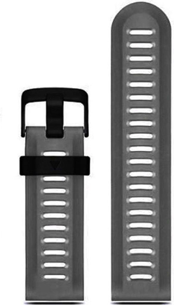 INF Armband für Garmin Fenix 3 HR/6X GPS/5X Sapphire/Descent MK1 Grau