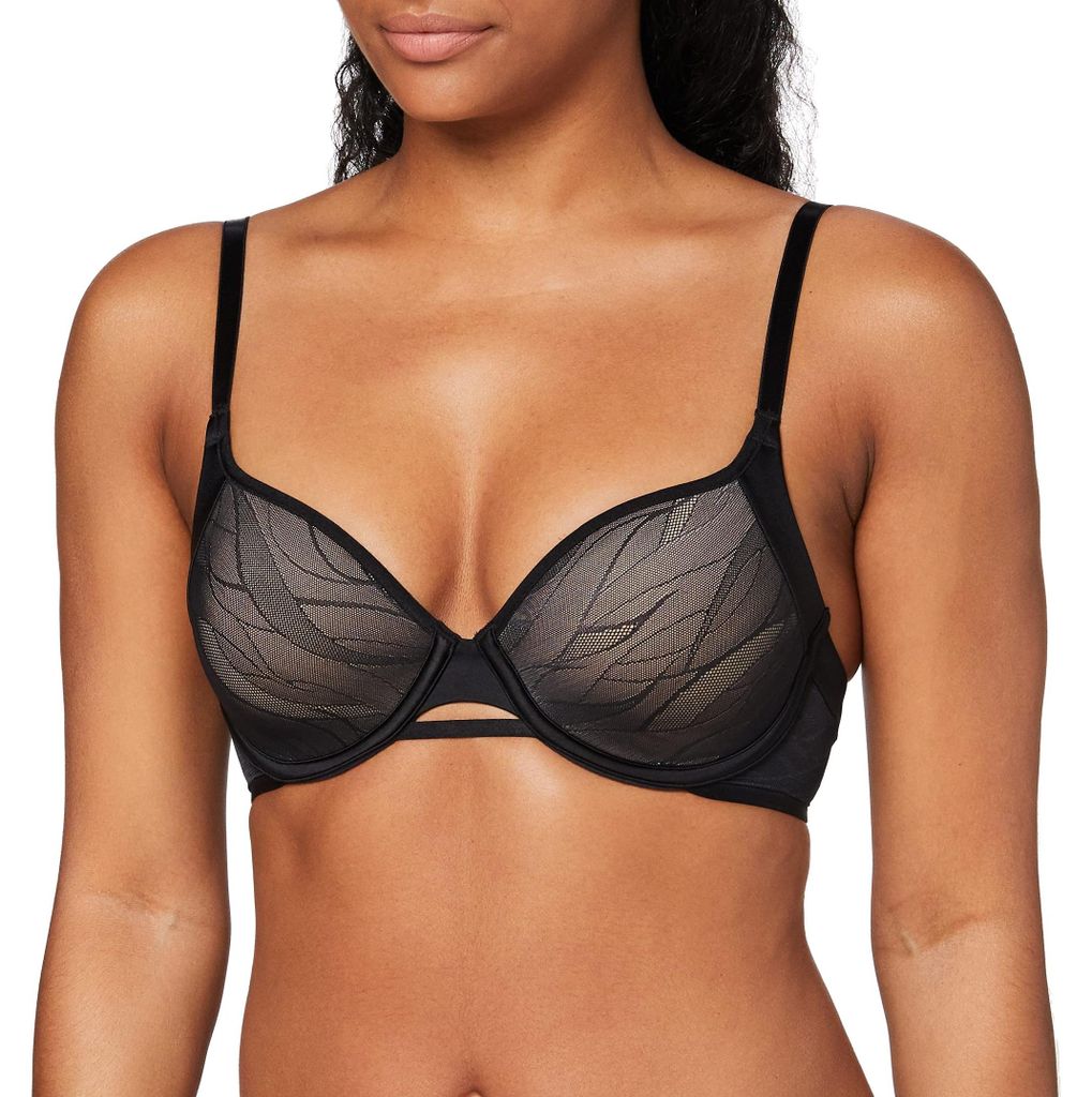 Triumph Airy Sensation WP, Farbe: Black 04/0004, Größe: 75F Bügel-BH mit Einlage