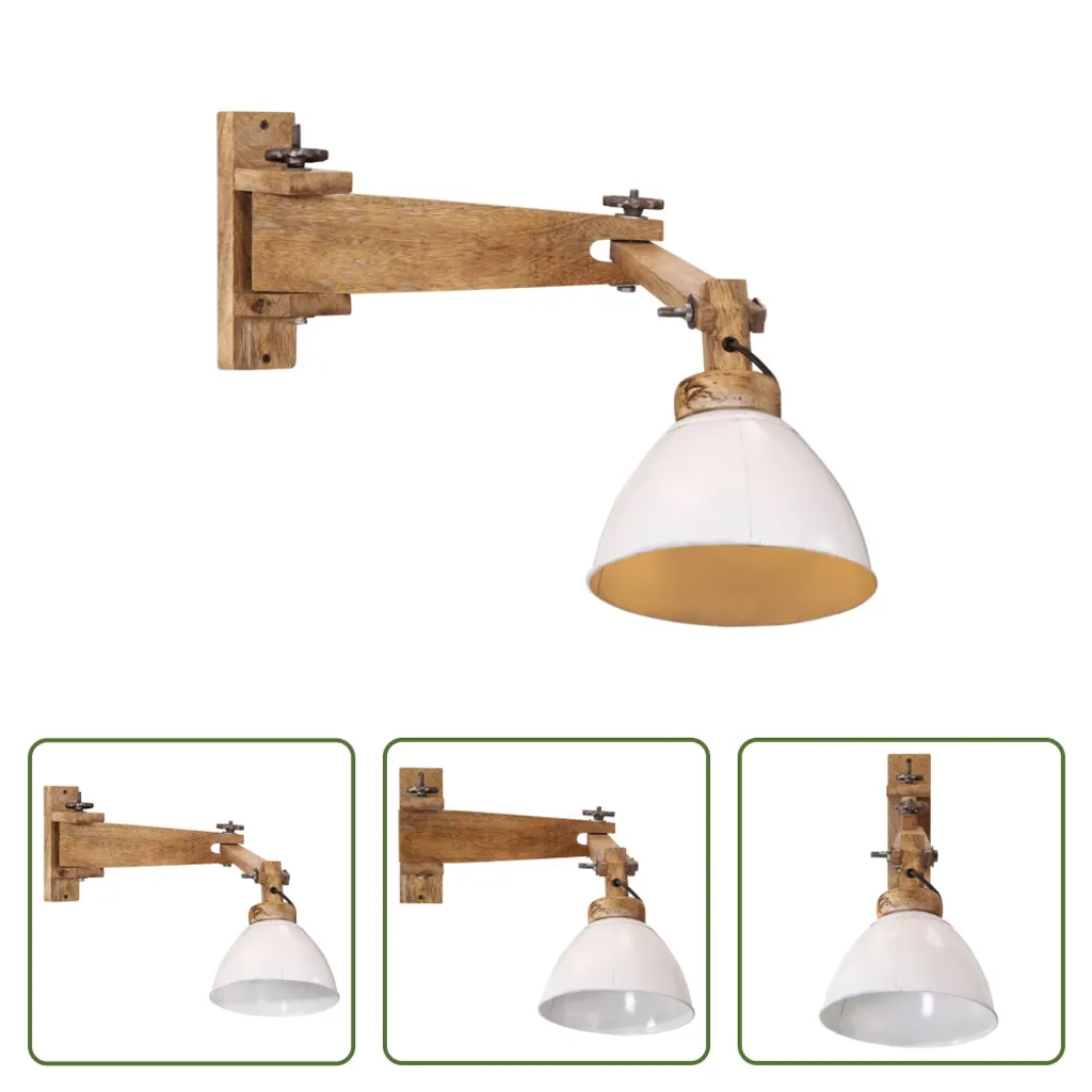 Lampada Parete E27 25W Bianca | Arredo Hotel The Living Store