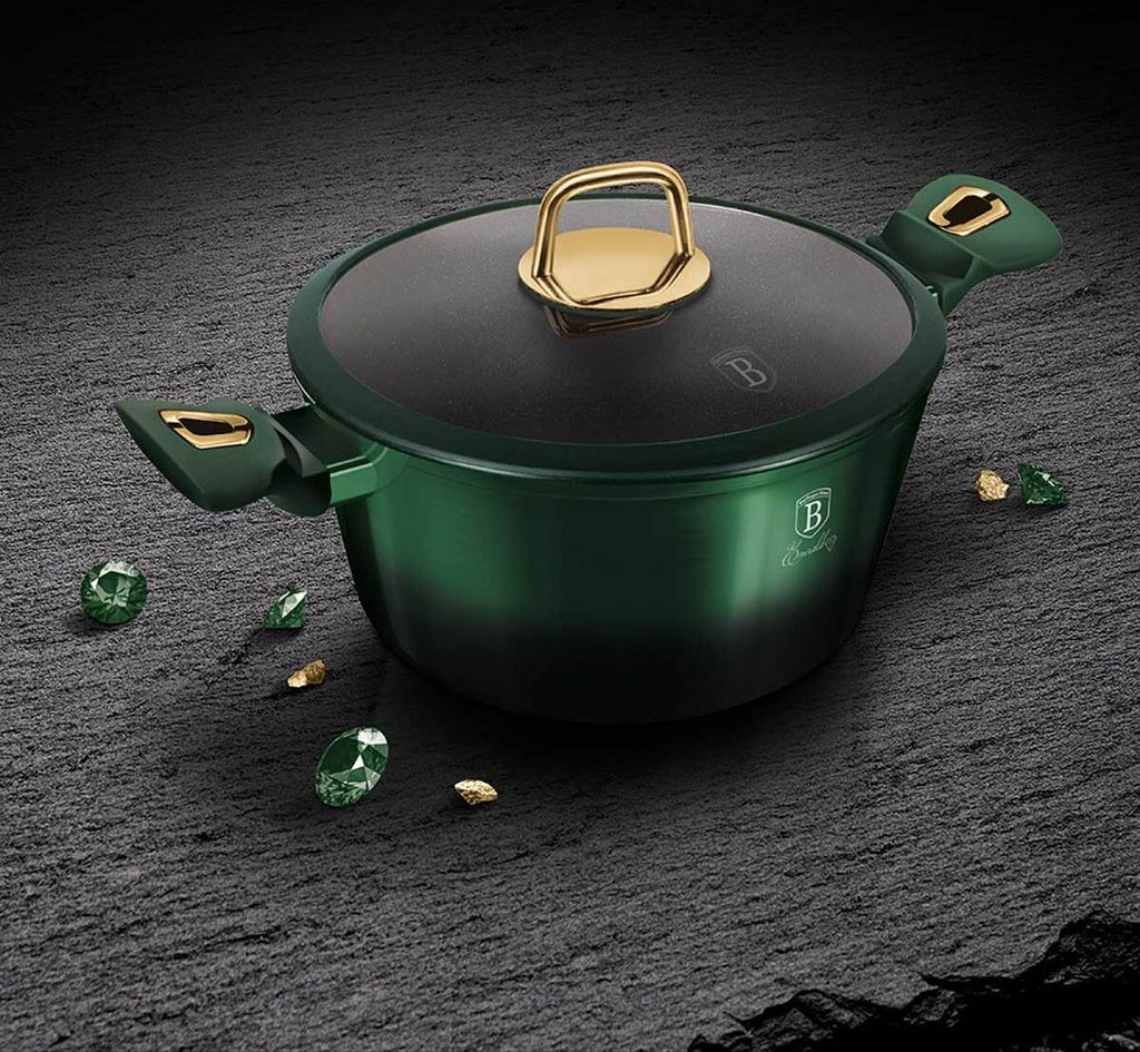 Berlinger Haus garnki 10 elementów Metallic Emerald BH6065 Zdjęcie produktu 8