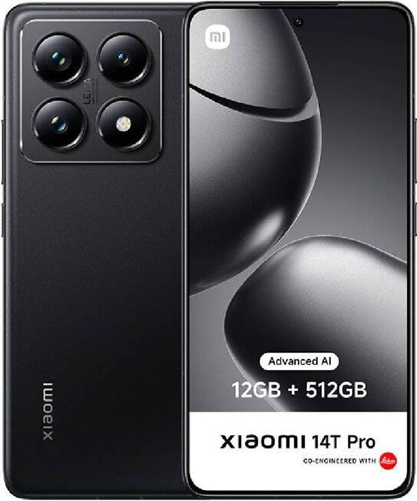 Xiaomi 14T Pro 5G 512GB/12GB Dual SIM Nero Image du produit 
