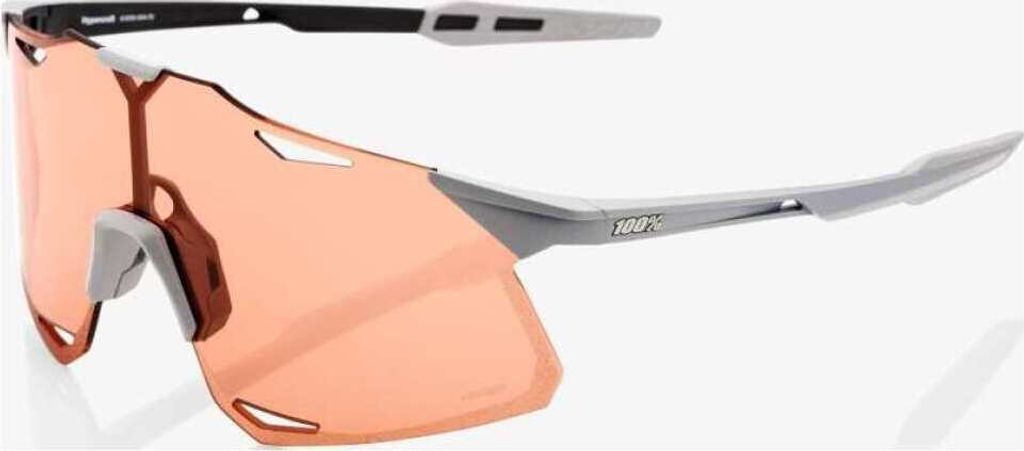 100% SPEEDLAB Fahrradsonnenbrille - HYPERCRAFT - Grau/Orange