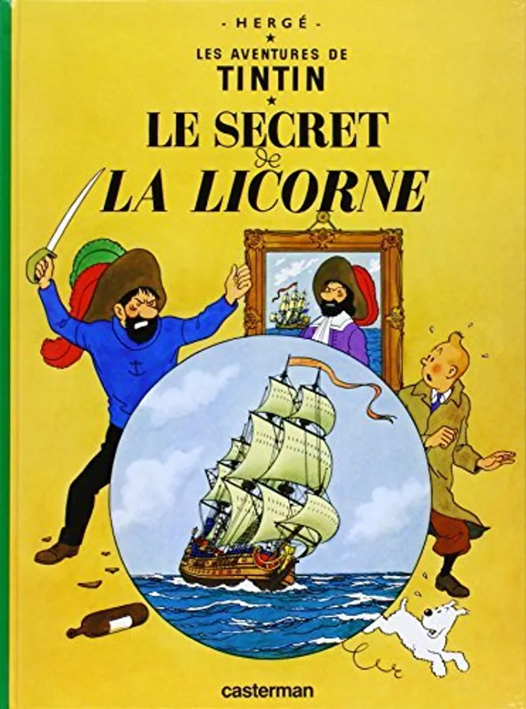 BD Les Aventures de Tintin Tome 11 Le Secret de La Licorne Album Casterman