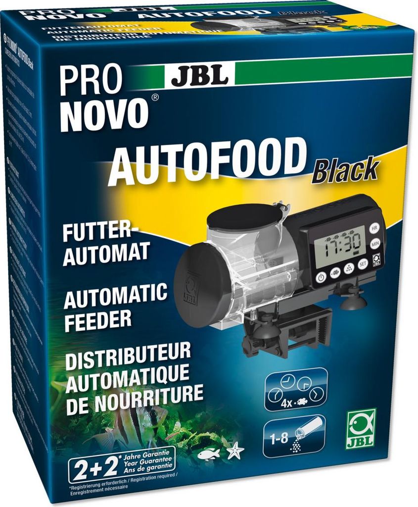 Alimentatore automatico per pesci JBL ProNovo AutoFood nero Immagine del prodotto 