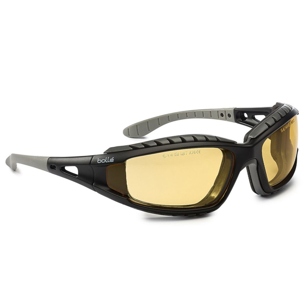 BOLLE Schutzbrille TRACKER II gelb Sportbrille Fahrradbrille
