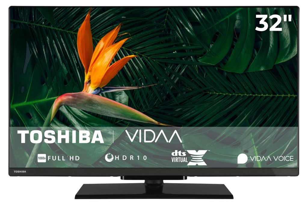 Toshiba 32 Zoll Smart TV mit HDR und Triple Tuner für Produktbild 