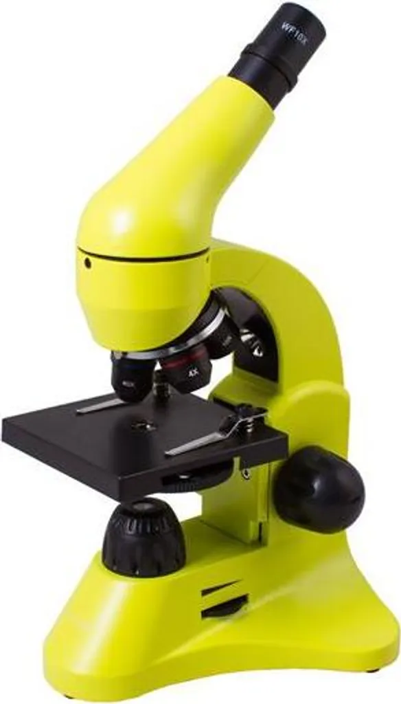 Microscope monoculaire Levenhuk Rainbow 50L pour étudiant et loisir