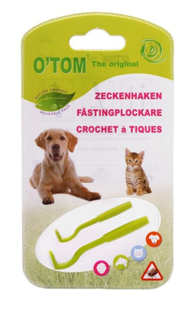 Hunter O-Tom Zeckenhaken 2er Verpackung