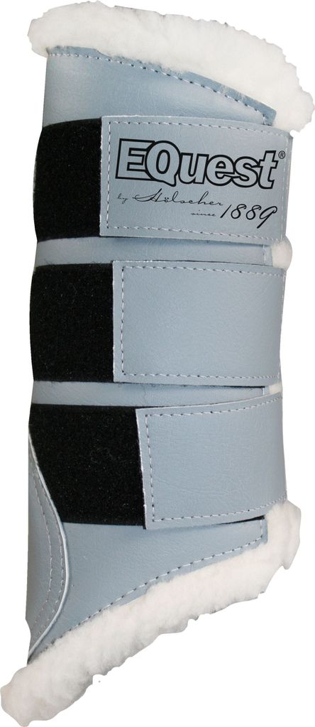 EQuest Soft Gamasche in verschiedenen Farben (2er Set), Farbe:Black, Größe:S