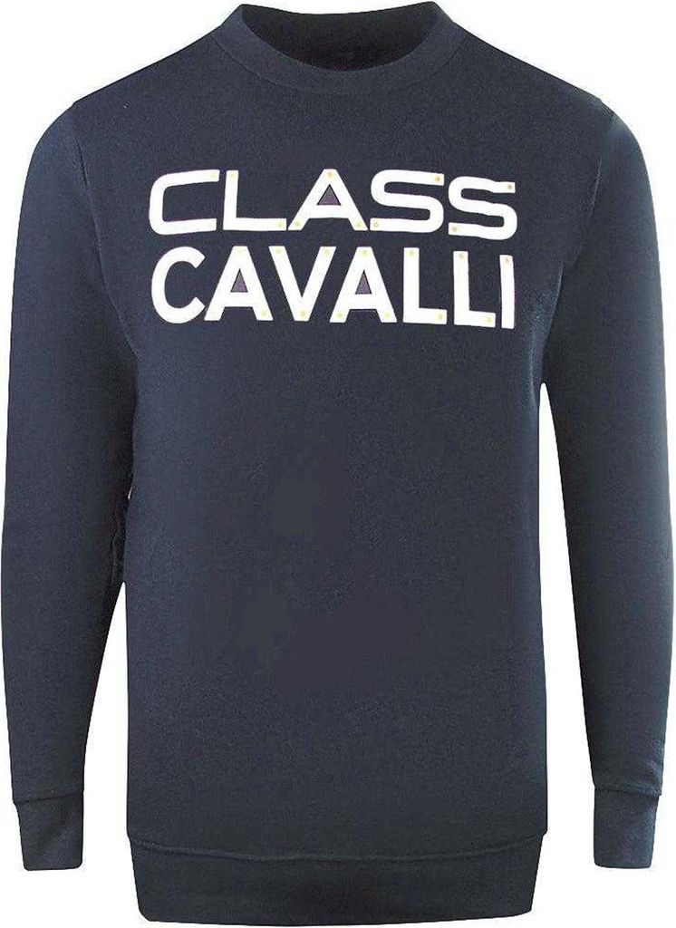 Cavalli Class - Sweatshirt für Herren/Damen Uni SY336 (XXL) (Dunkles Marineblau)